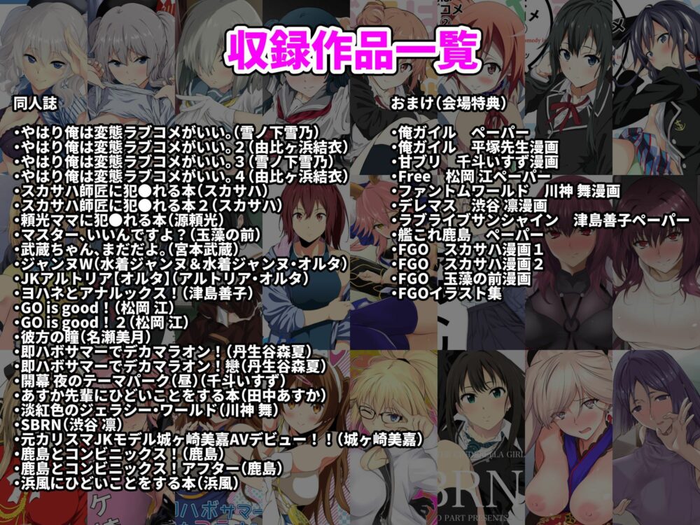 二次創作総集編【拡張パーツ】wnacg・rawやHitomiで無料で読める？